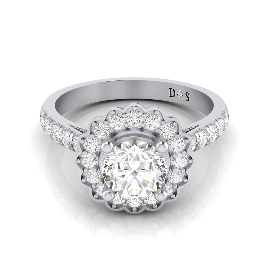 Diamond engagement ring for women
