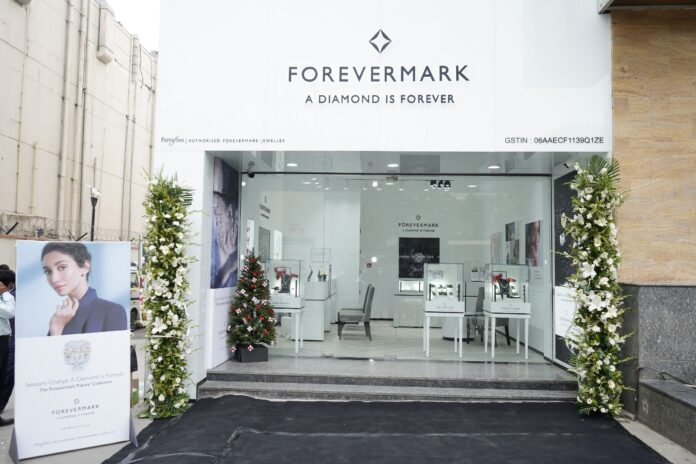 Forevermark's new boutique store at the JMD Regent Arcade Mall in Gurugram