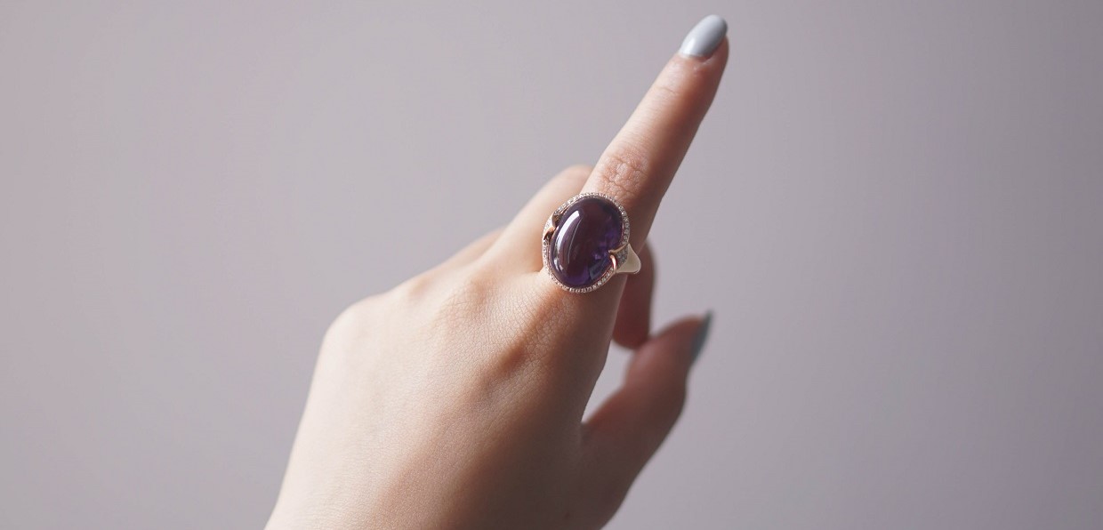 February Birthstone Amethyst