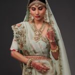 Mouni Roy Donning Bridal Jewellery by Aisshpra Gems and Jewels for Bridal Campaign