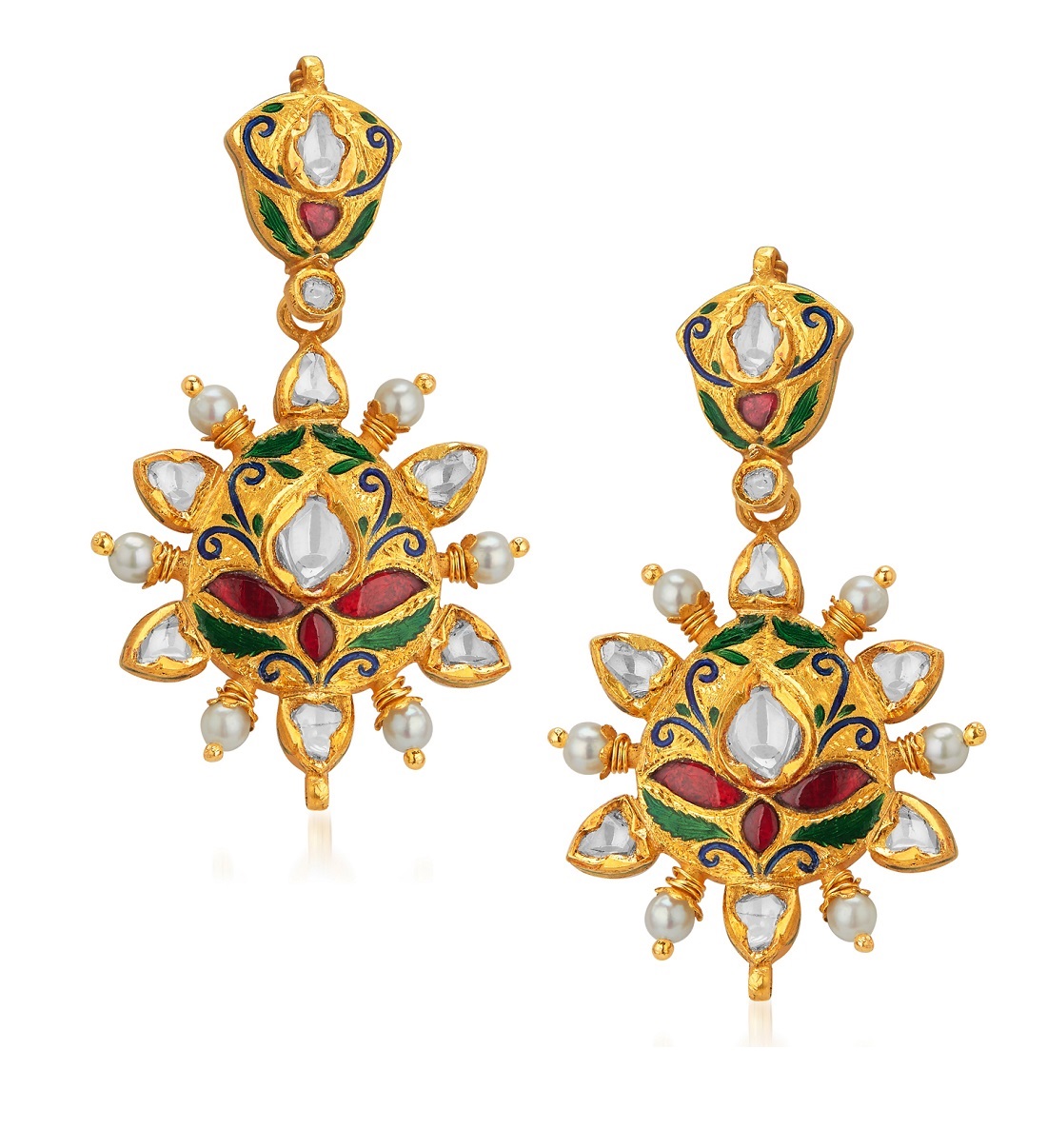 Rajasthani Meenakari Jewellery Work of India