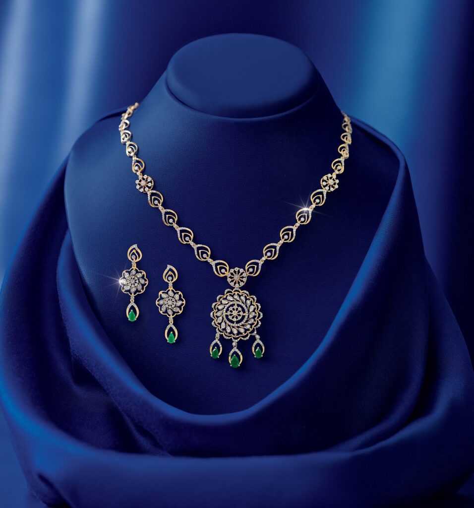 Reliance Jewels Diamond Necklace Set